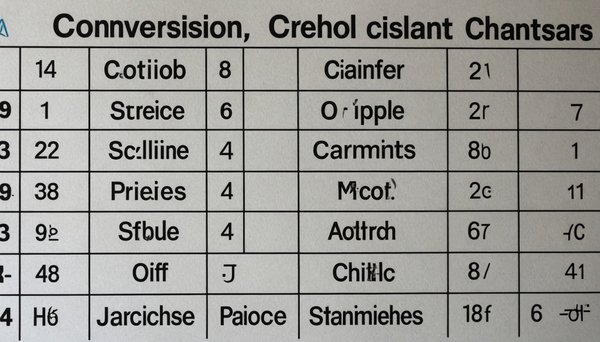 Tableau de conversion : passez facilement des pouces aux cm